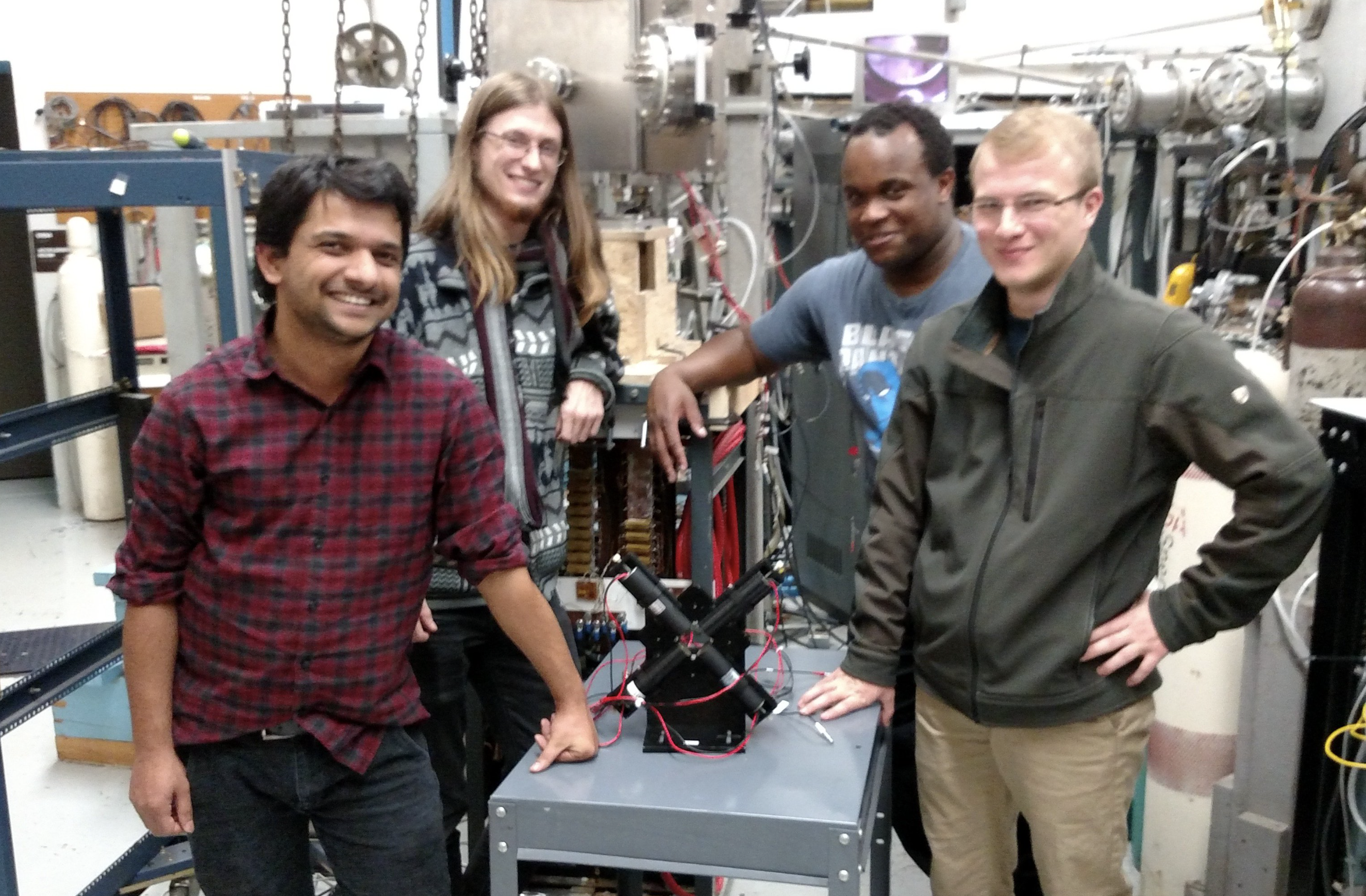 Test of new TOF detector