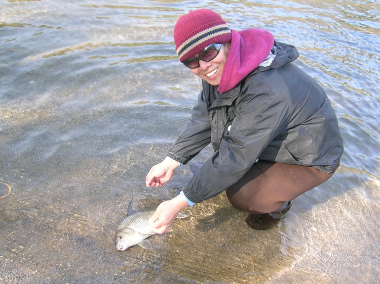 15. Fishing at Tippi Dam 5 March. 07